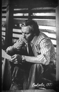 Фото Янковского, сделанное во время съемок. Фото из архива Алексея Захаринского