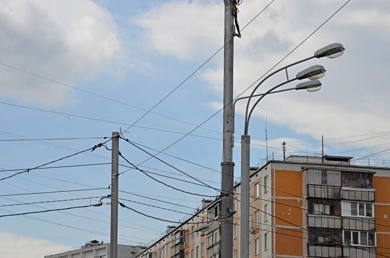 Работы по налаживанию наружного освещения проведут в Кокошкино. Фото: архив, «Вечерняя Москва»