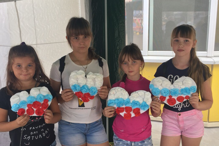 Творческое занятие провели для детей поселения Киевский. Фото: Культурный центр «Киевский»