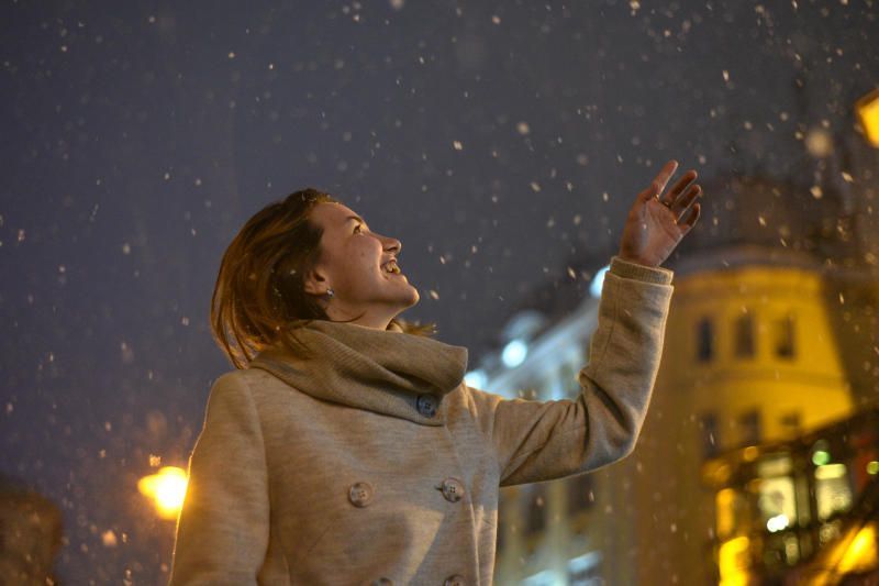 Москвичам пообещали снег. Фото: Пелагия Замятина