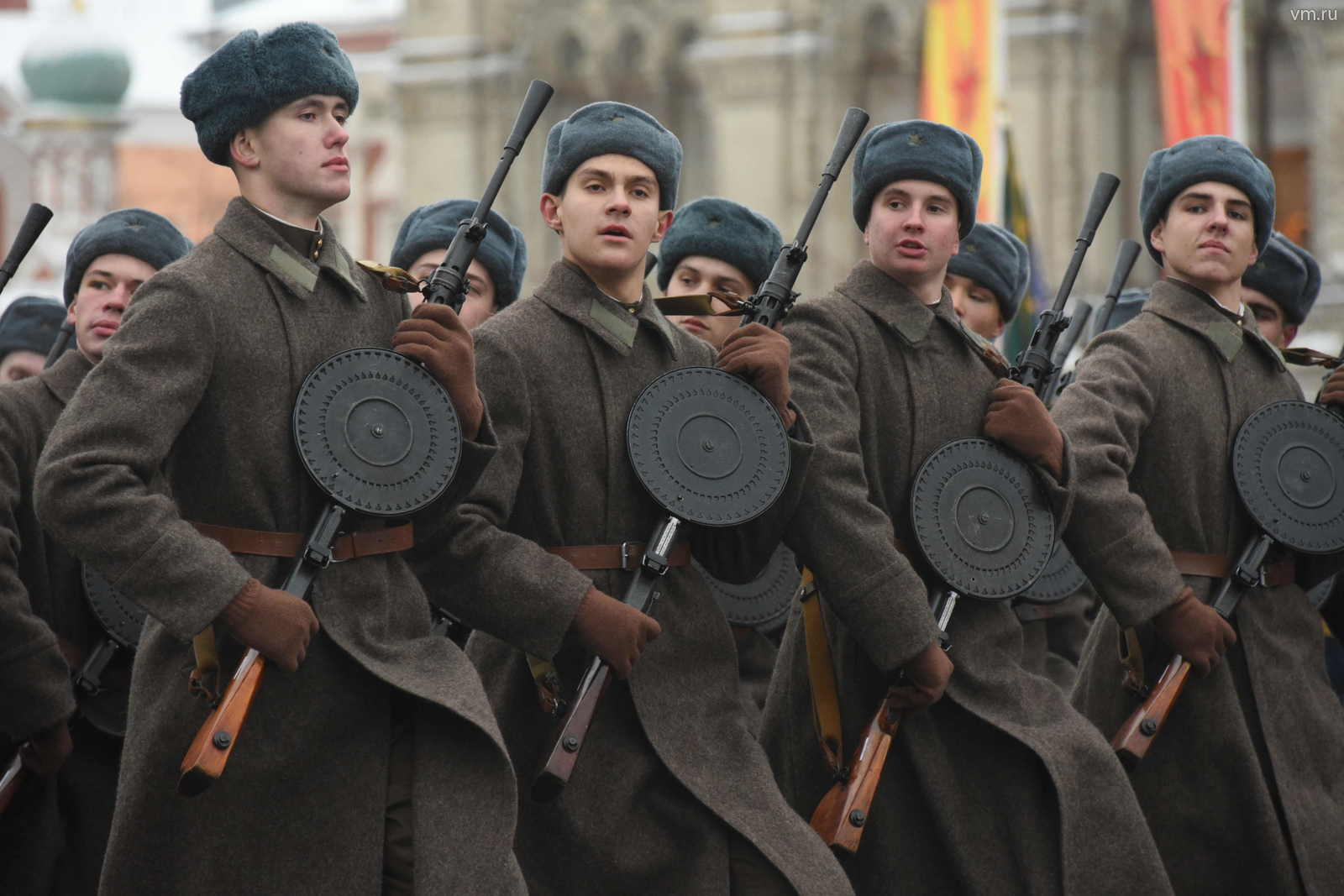 Генеральную репетицию военного парада провели на Красной площади