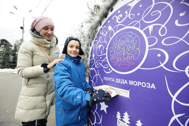 Жители Десеновского смогут отправить письмо Деду Морозу