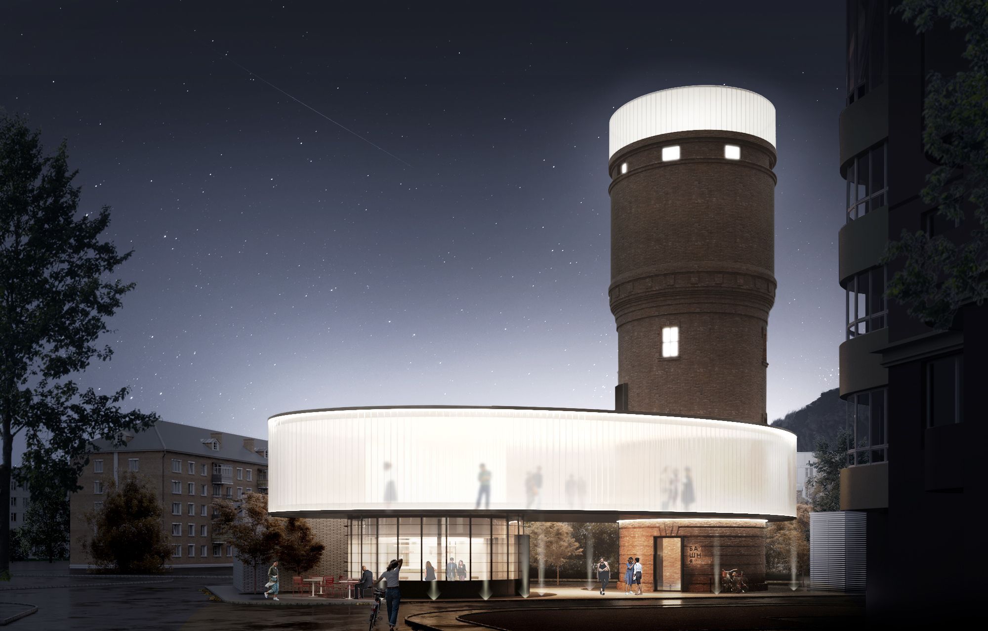Концепция водонапорной башни в Щербинке вошла в шорт-лист престижного архитектурного фестиваля
