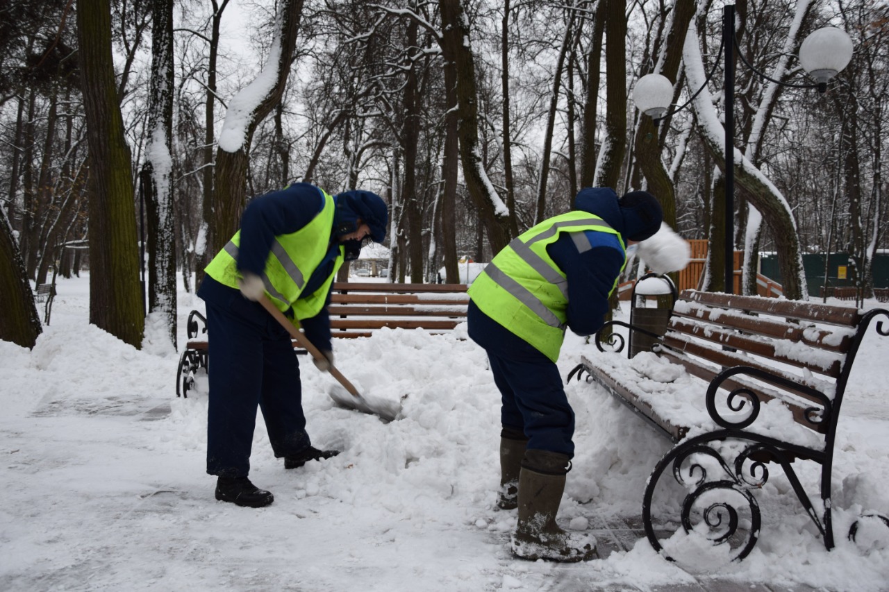 Свыше 8 тысяч кубических метров снега убрали с территории Новой Москвы