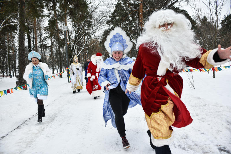 Жители Москвы начнут Новый год с забега