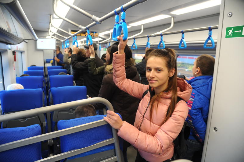 Пассажиропоток на МЦК вырос на 17,5%. Фото: Светлана Колоскова