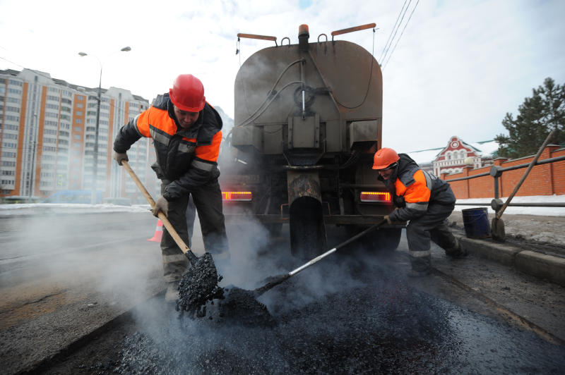 Итоги программы по ремонту объектов дорожного хозяйства подвели в Краснопахорском