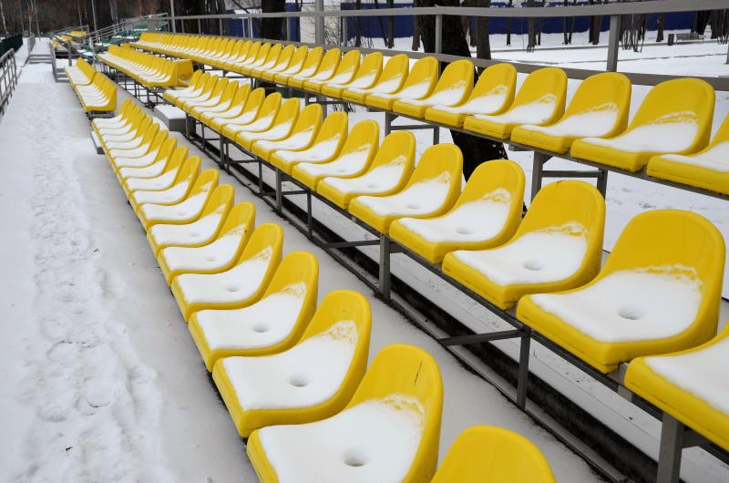 Футболисты Вороновского проведут матч на льду. Фото: Анна Быкова