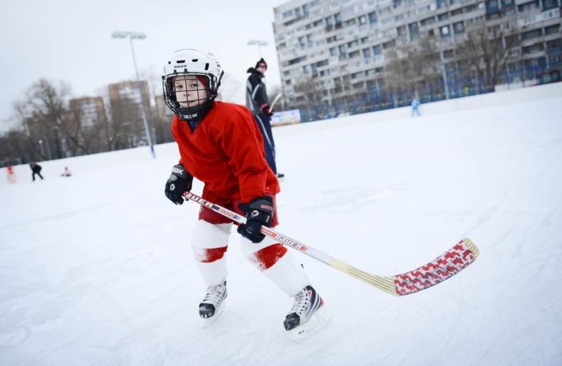 Новая хоккейная коробка появится во Внуковском к 2019 году. Фото: архив, «Вечерняя Москва»
