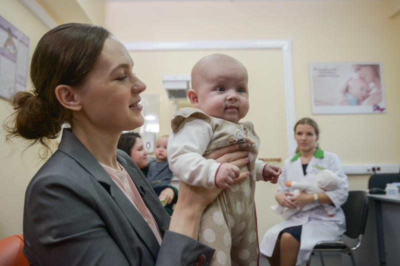 Более десяти тысяч детей прикрепили к поликлиникам в онлайн-режиме. Фото: архив, «Вечерняя Москва»