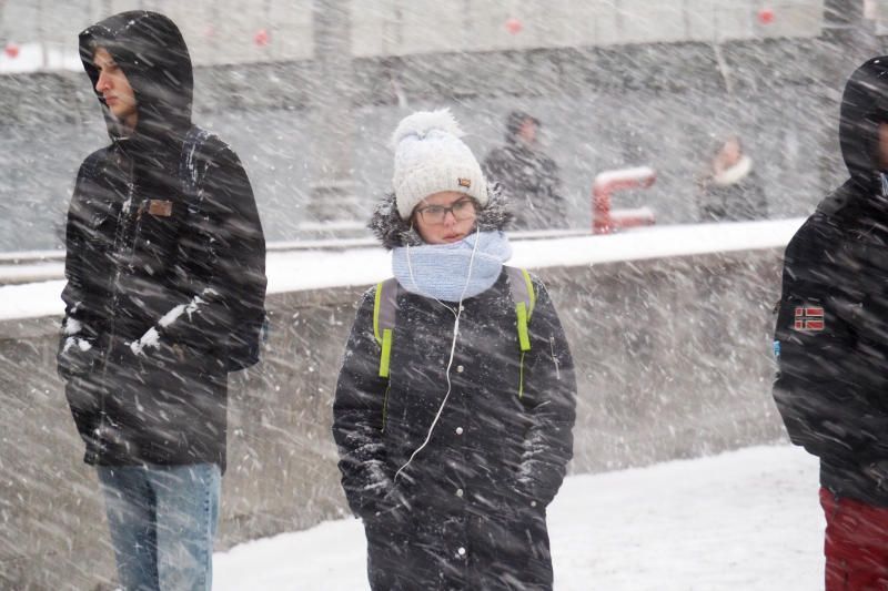 Снежная буря настигнет москвичей в субботу. Фото: Павел Волков