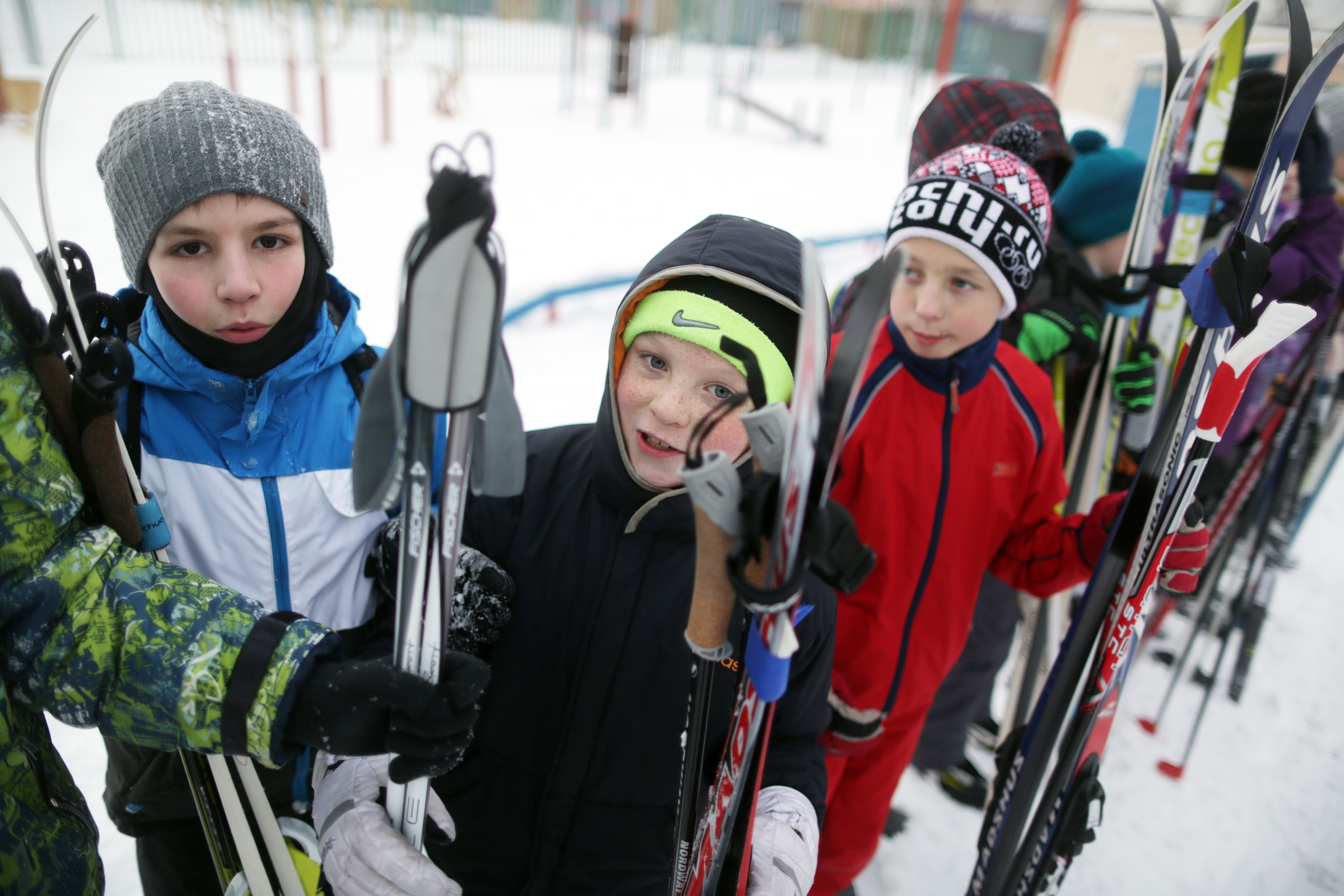 Ученики школы №2065 из поселения Московский отправятся в лыжный поход. Фото: «Вечерняя Москва»
