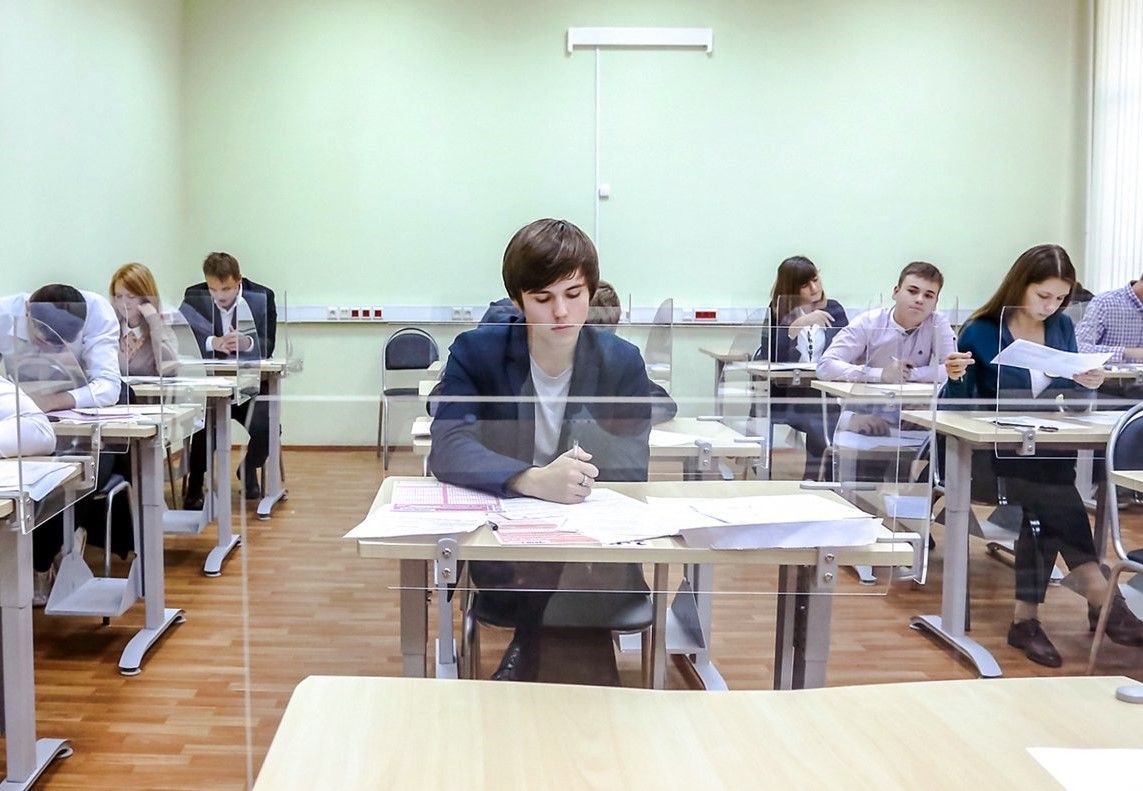 В ходе трансляции ребята узнали о ходе проведения Единого государственного экзамена по основным предметам и о том, как подготовится к их сдаче. Фото: сайт мэра Москвы