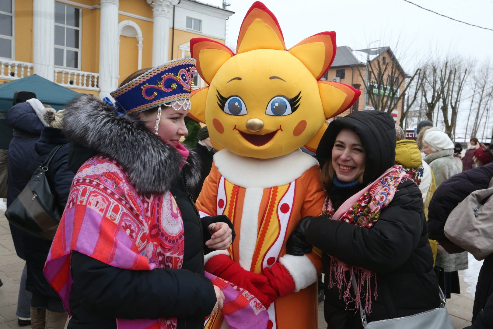 2 марта 2019 года. В Щербинке народные гуляния собрали много гостей. Фото: Виктор Хабаров
