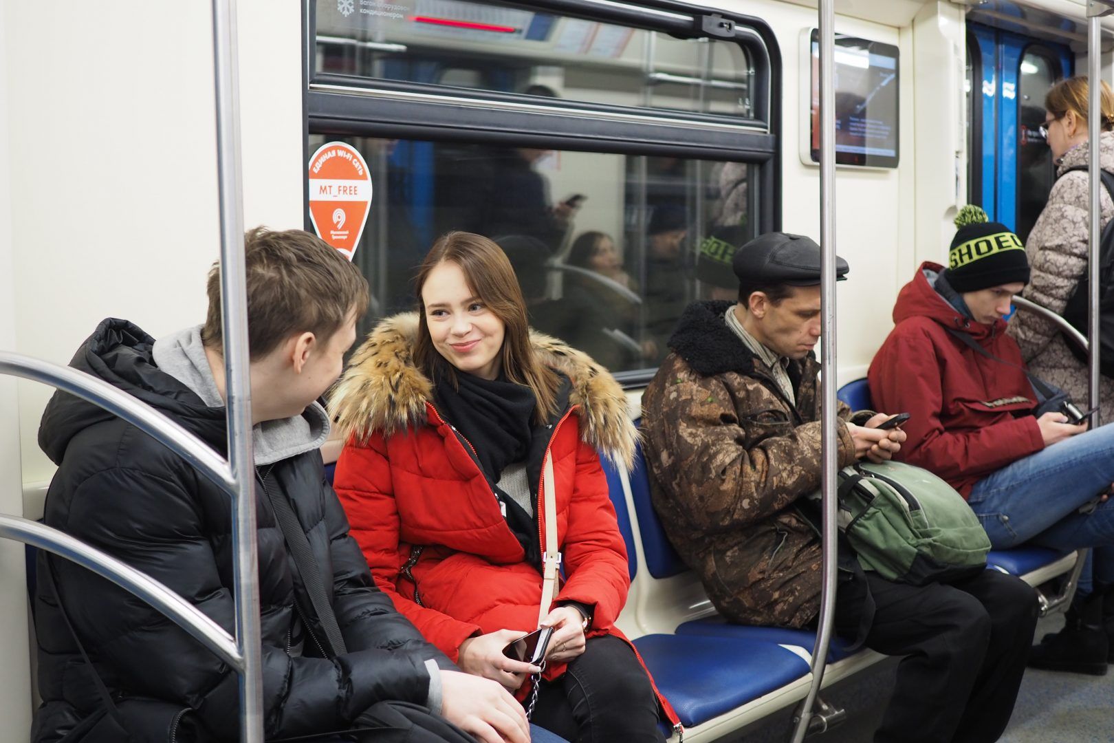 Два инновационных поезда начали перевозить пассажиров. Фото: Элина Масимова, «Вечерняя Москва»