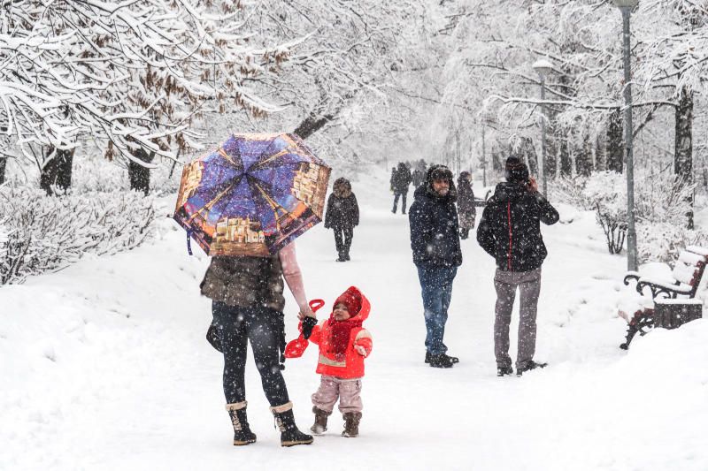 Жителей столицы предупредили о снегопаде. Фото: Павел Волков