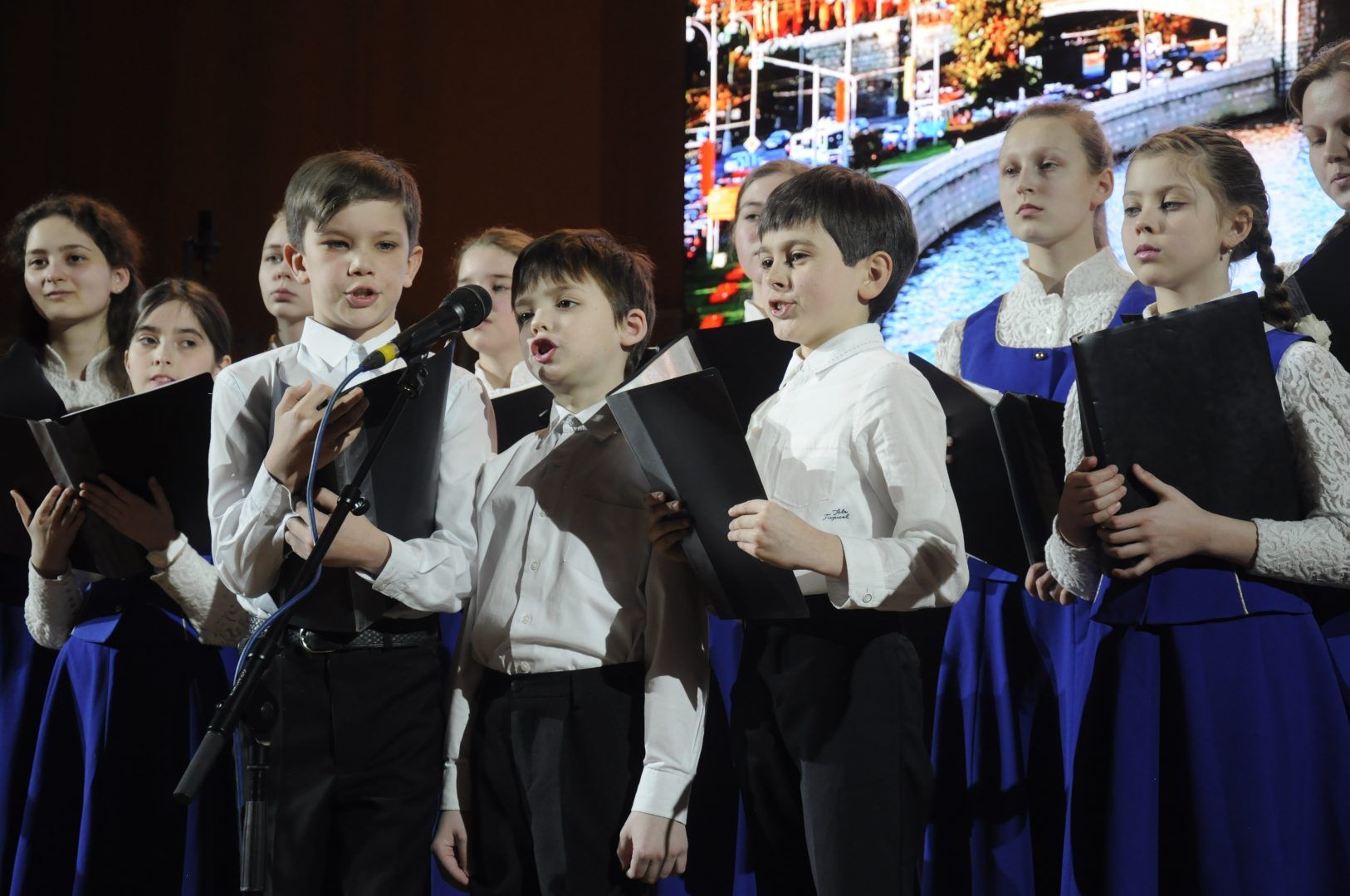 Артисты детского хора из Щербинки выступят в Зеленограде. Фото: Елизавета Королёва, «Вечерняя Москва»