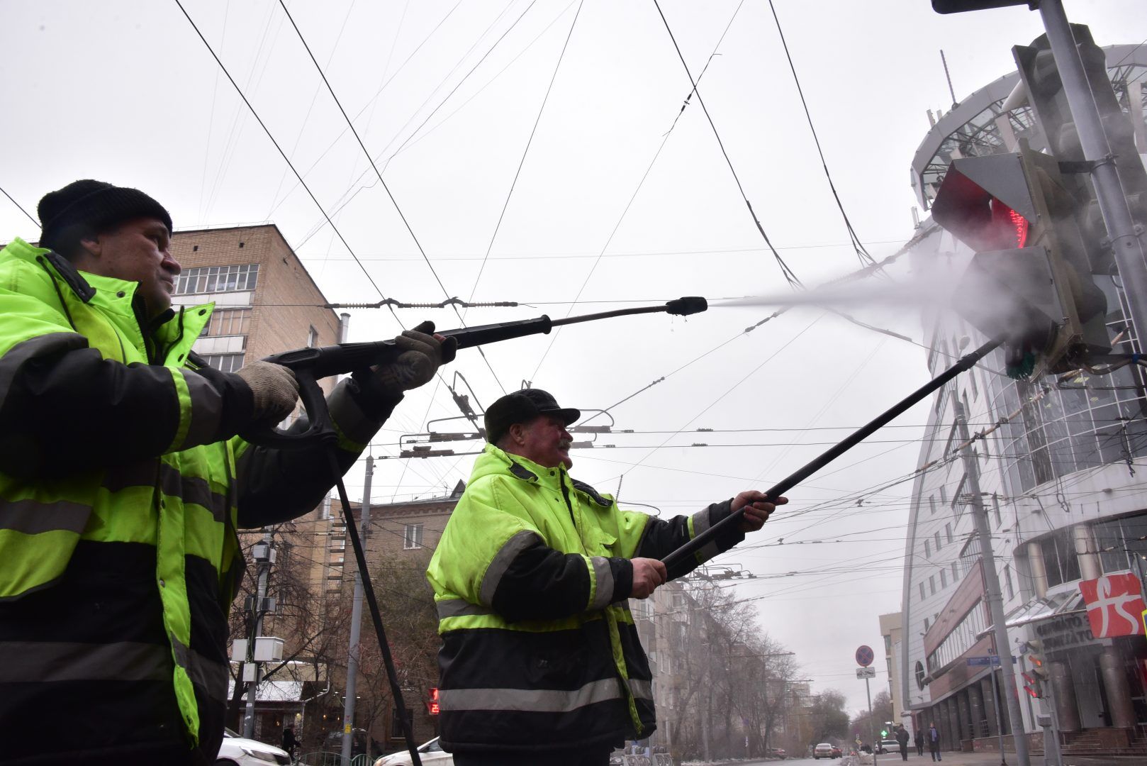 Светофоры в столице приведут в порядок к весне. Фото: Антон Гердо, «Вечерняя Москва»