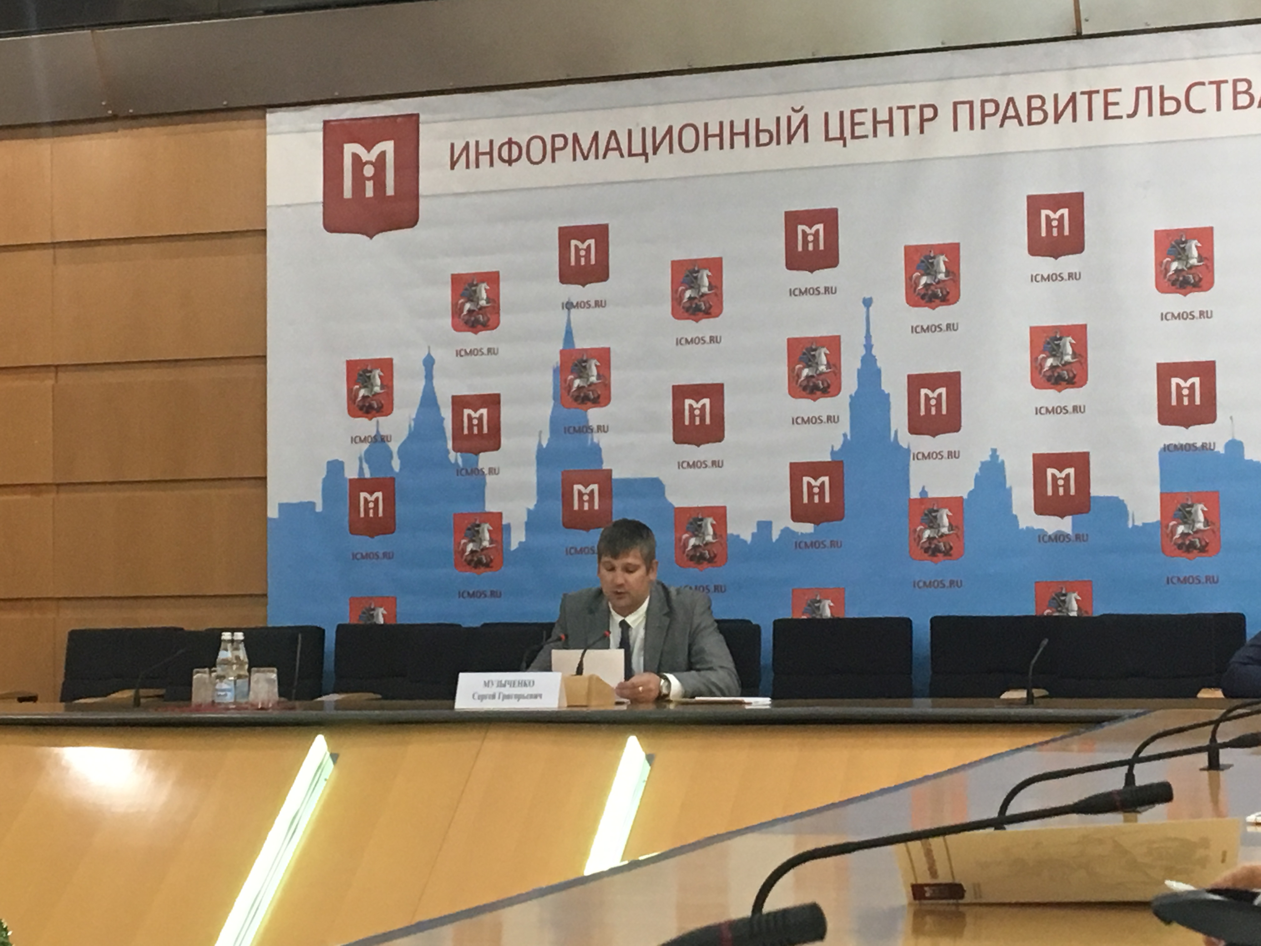 На фото: первый заместитель председателя Мосгосстройнадзора Сергей Музыченко. Фото: Юлия Панова