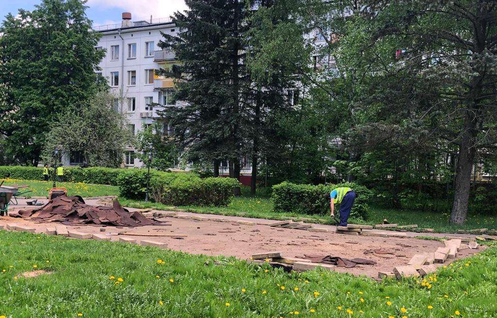 Площадки для активного отдыха установят в Московском
