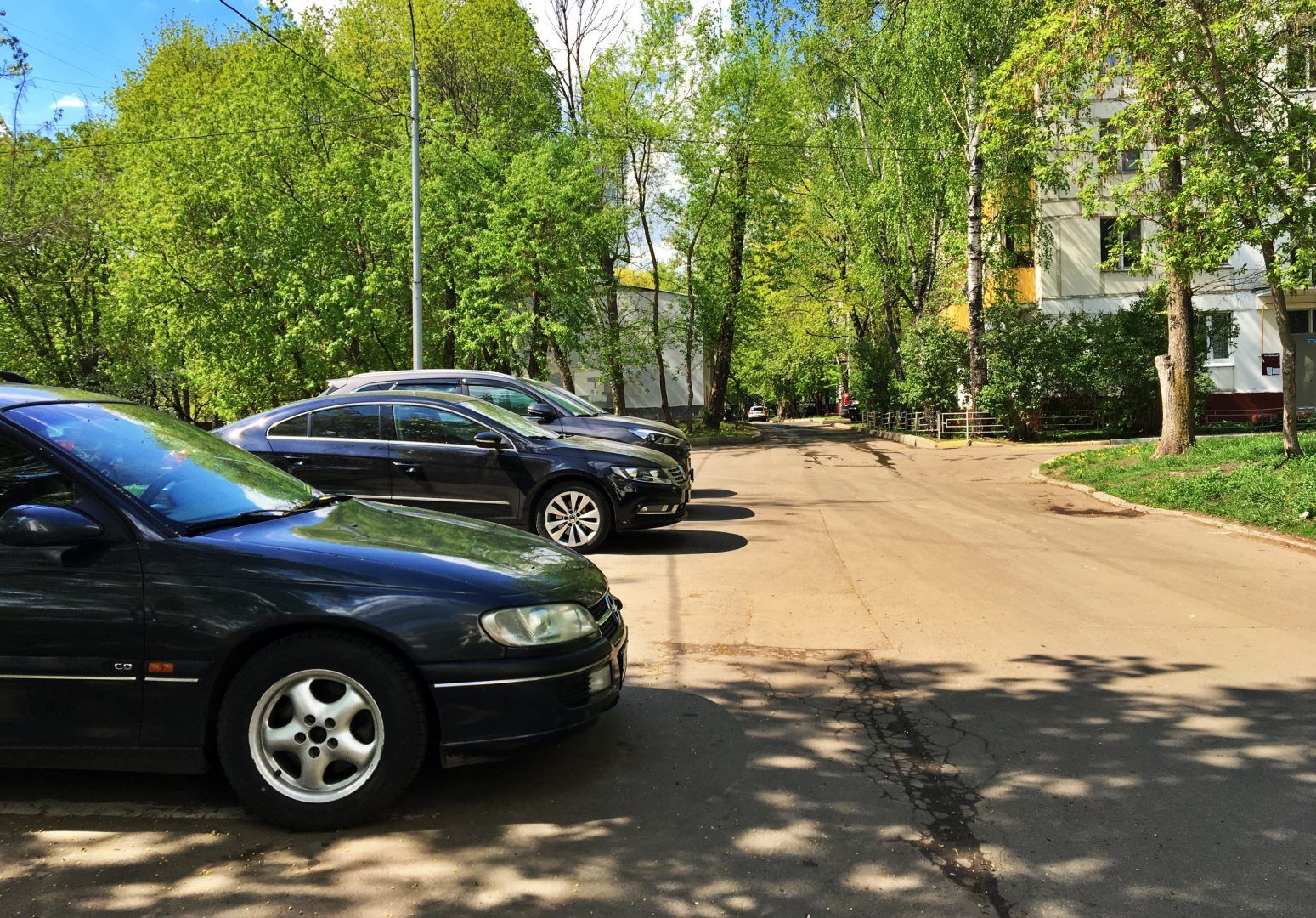 Новые парковки оборудуют в Десеновском. Фото: Анна Быкова
