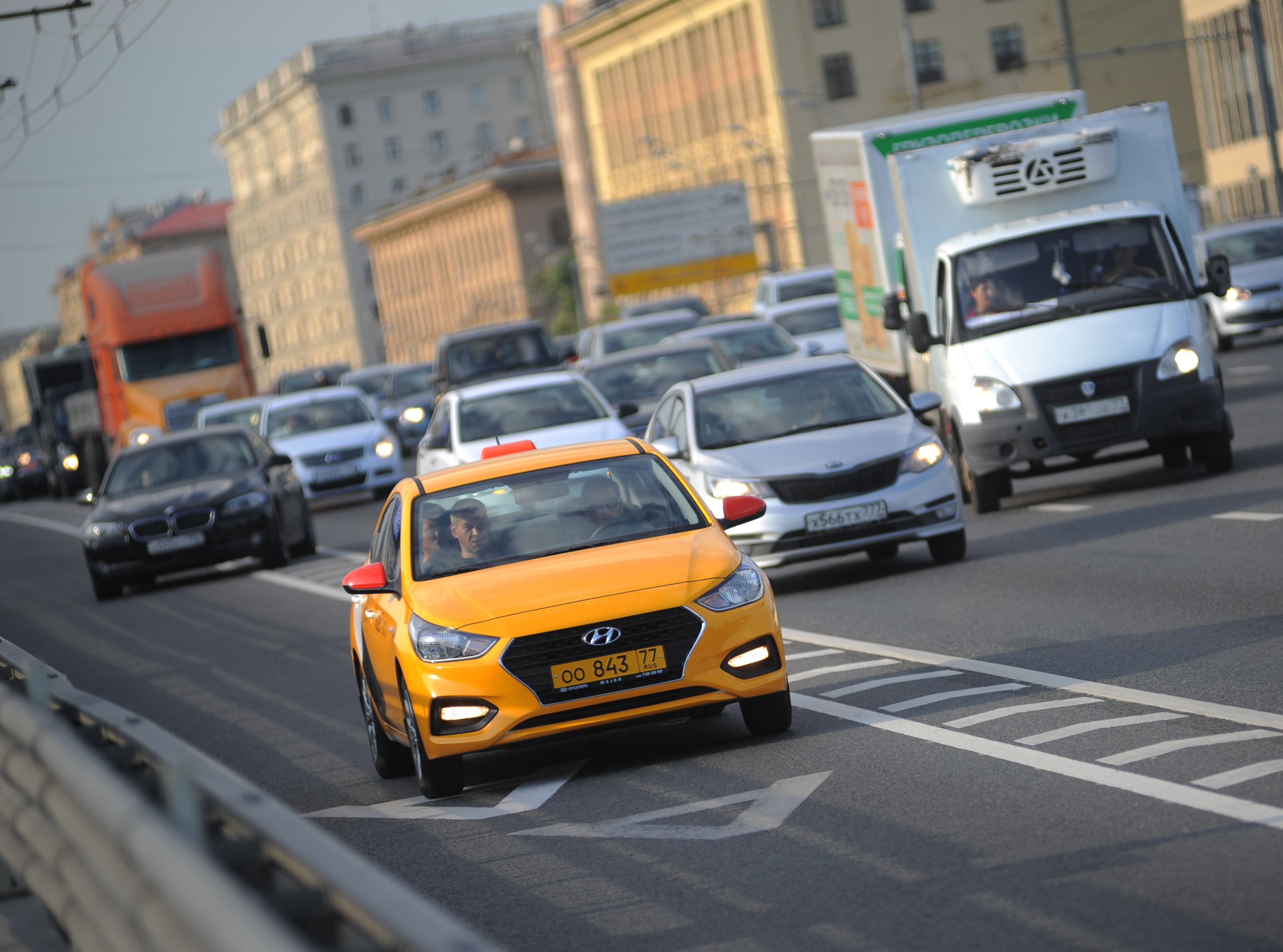 На московских улицах изменят скоростной режим