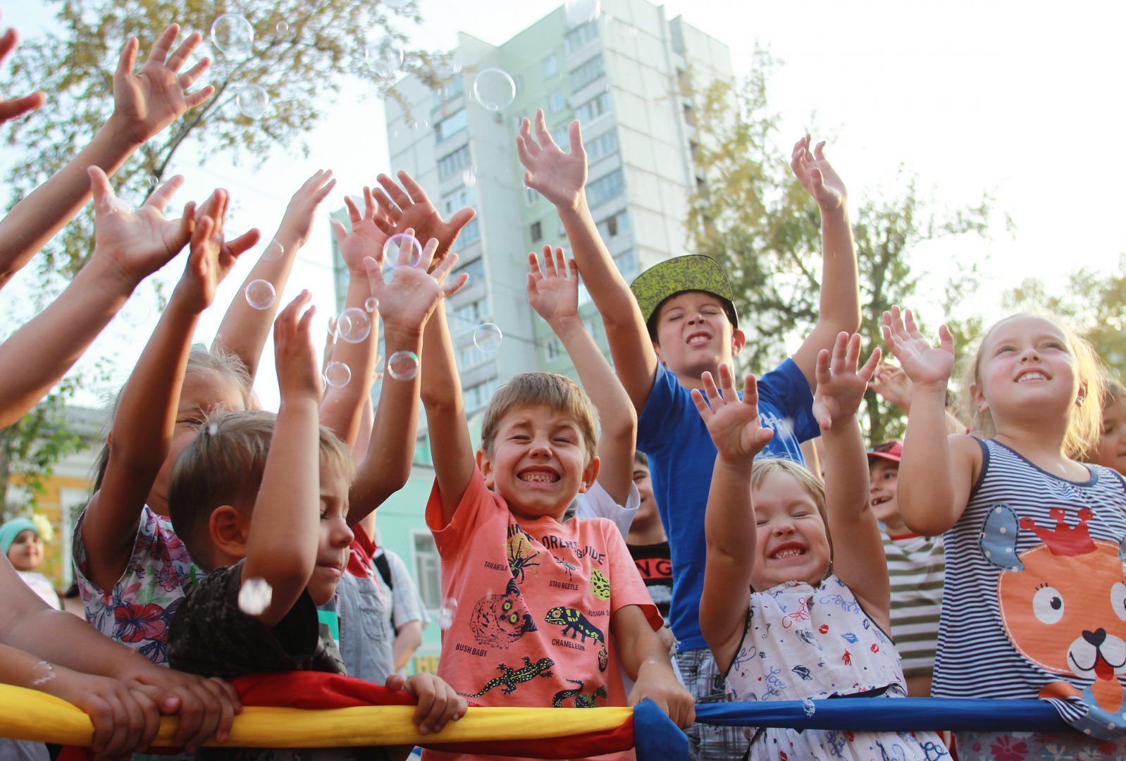 Детское мероприятие организуют в Михайлово-Ярцевском. Фото: Наталия Нечаева, «Вечерняя Москва»