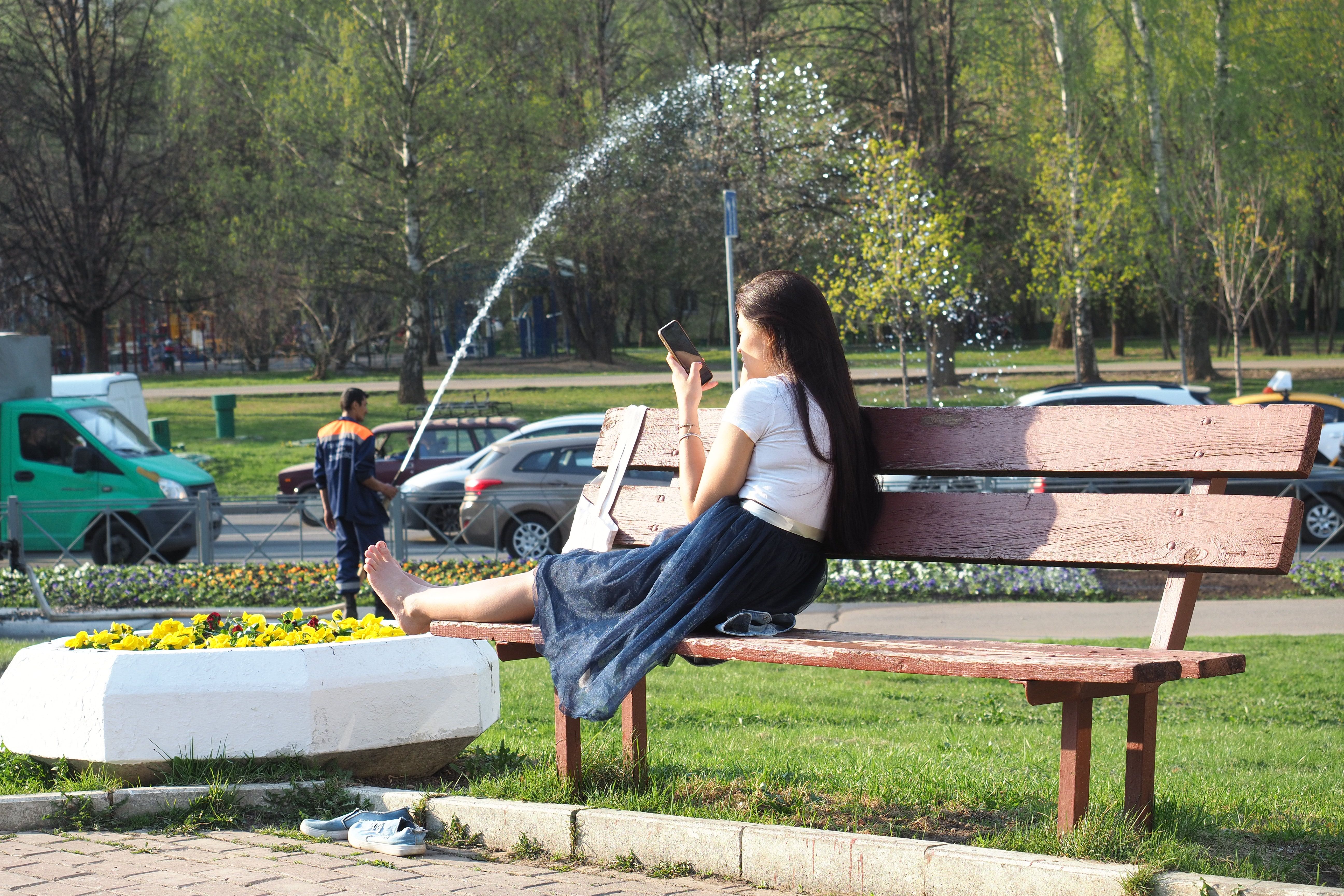 Вторник объявили самым жарким днем года в Москве