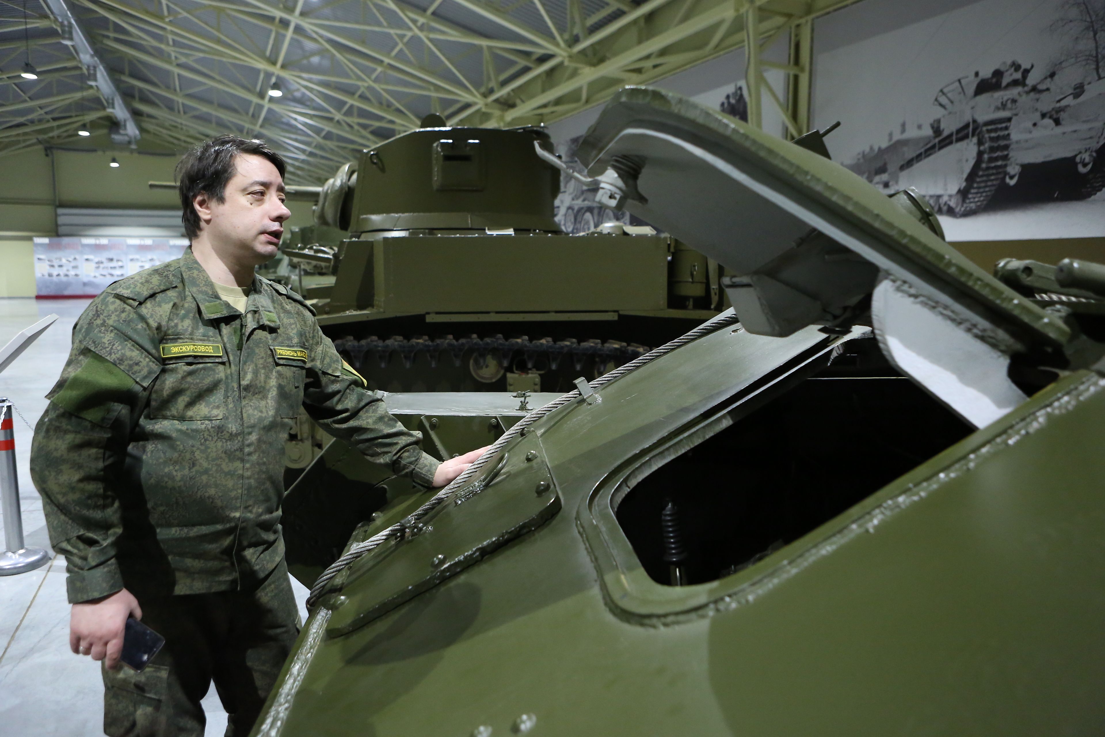Первый мини-танкодром открылся в Москве