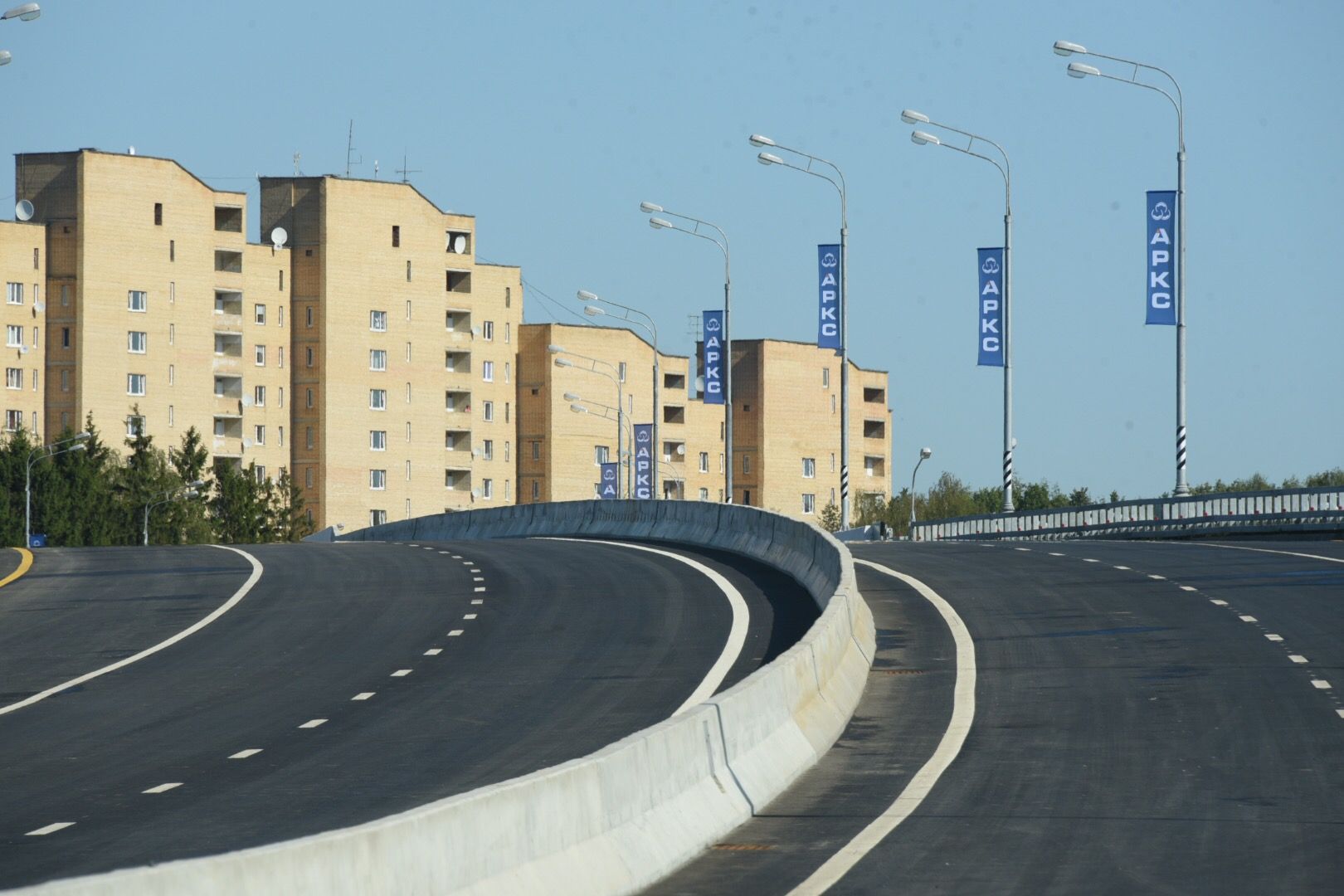 Съезд с Калужского шоссе улучшит транспортную доступность территорий Новой Москвы