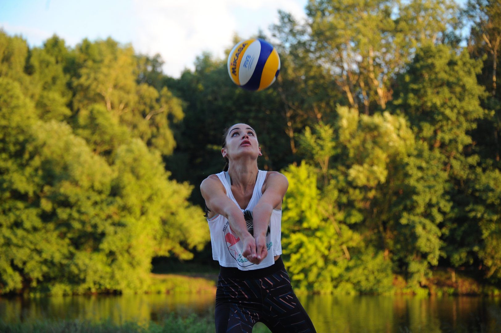 Турнир по пляжному волейболу состоится в Сосенском. Фото: Светлана Колоскова, «Вечерняя Москва»