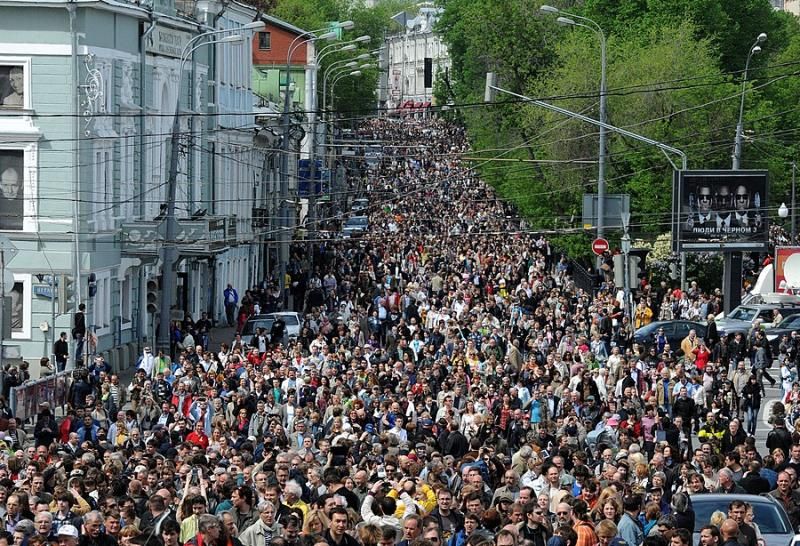 Массовое мероприятие в форме митинга пройдет на проспекте Академика Сахарова. Фото: архив, «Вечерняя Москва»