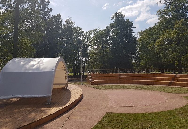 Работы по благоустройству местного парка выполнят к концу лета в Кленовском
