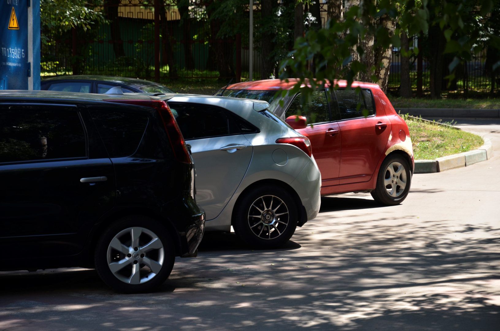 Специалисты оборудуют парковки на хуторе Ильичевка. Фото: Анна Быкова