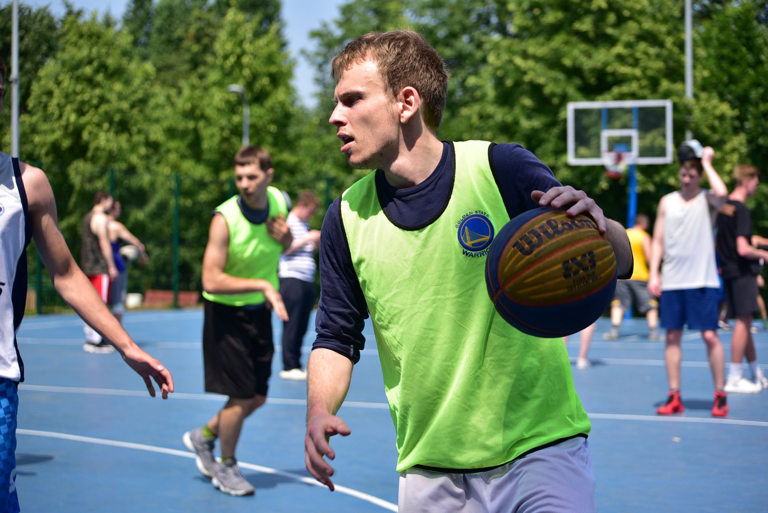 Жители Сосенского посостязаются в отборочных соревнованиях по стритболу