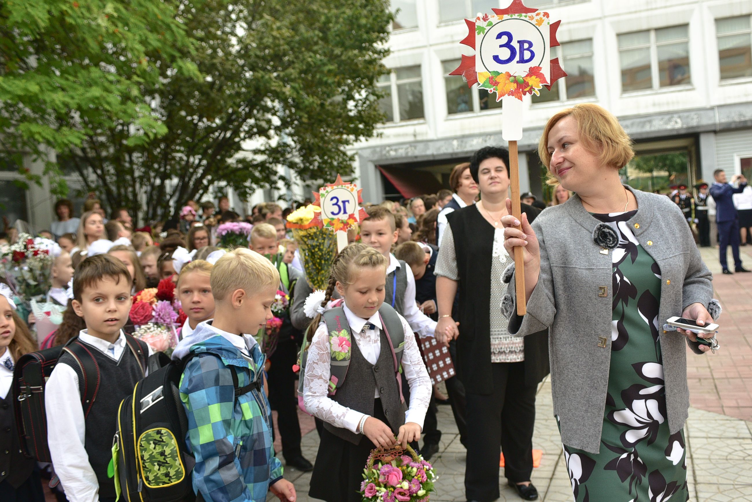 Рекордное количество детей пойдет в школы и детсады Москвы