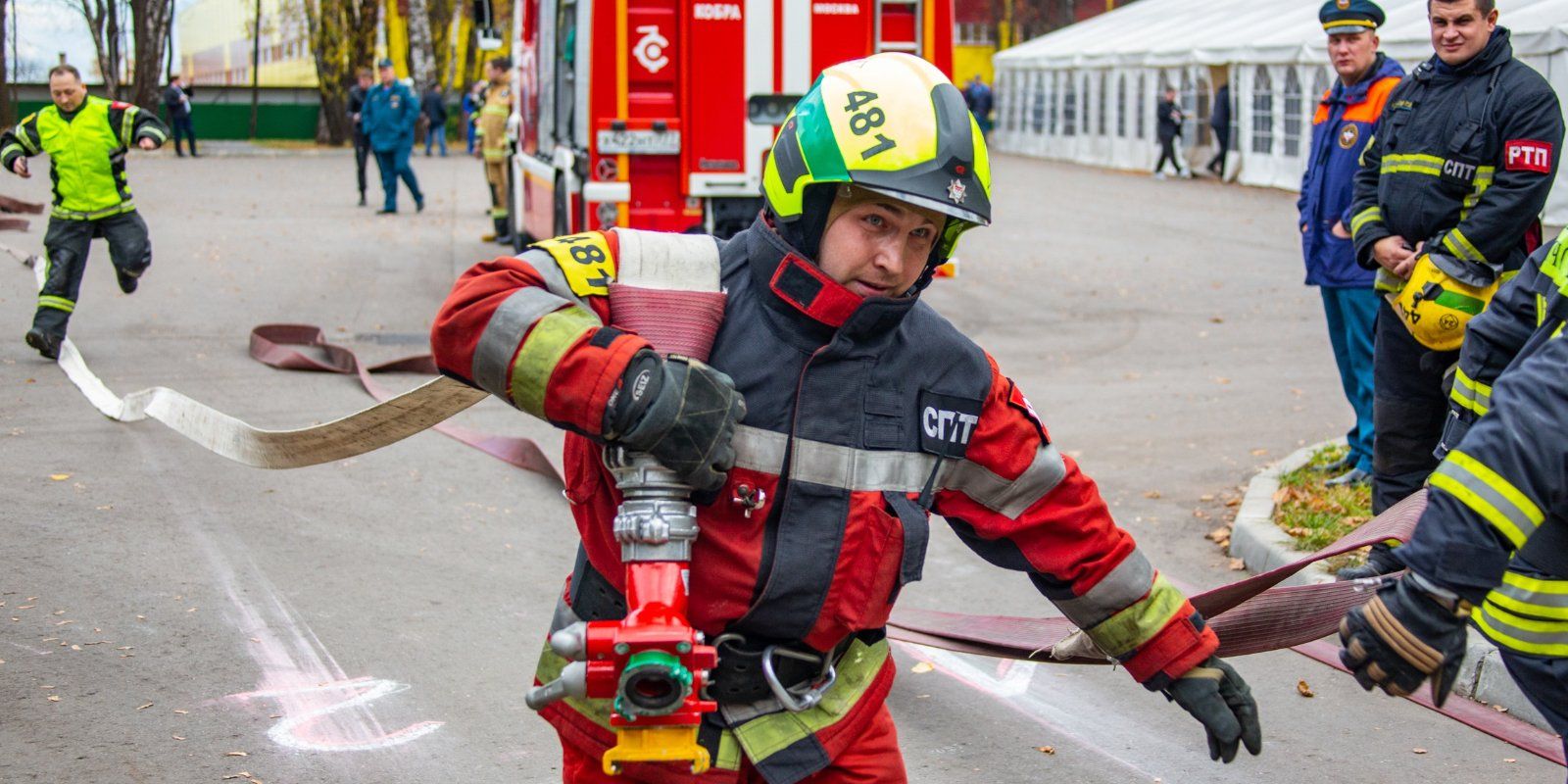 В Москве прошел второй этап конкурса «Лучшая служба  пожаротушения»
