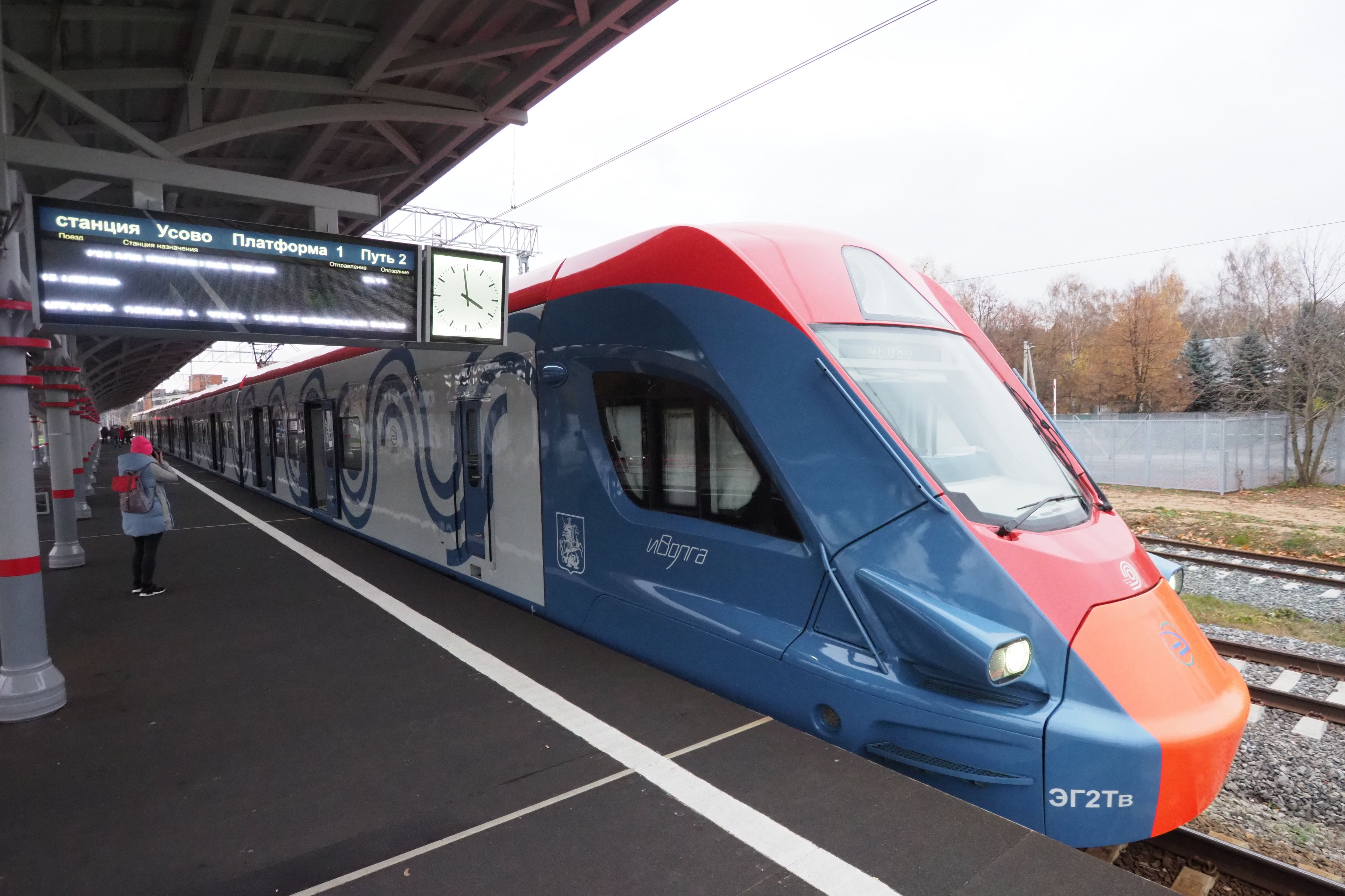 Поезда «Иволги» на МЦД-З станут курсировать в конце 2021 года