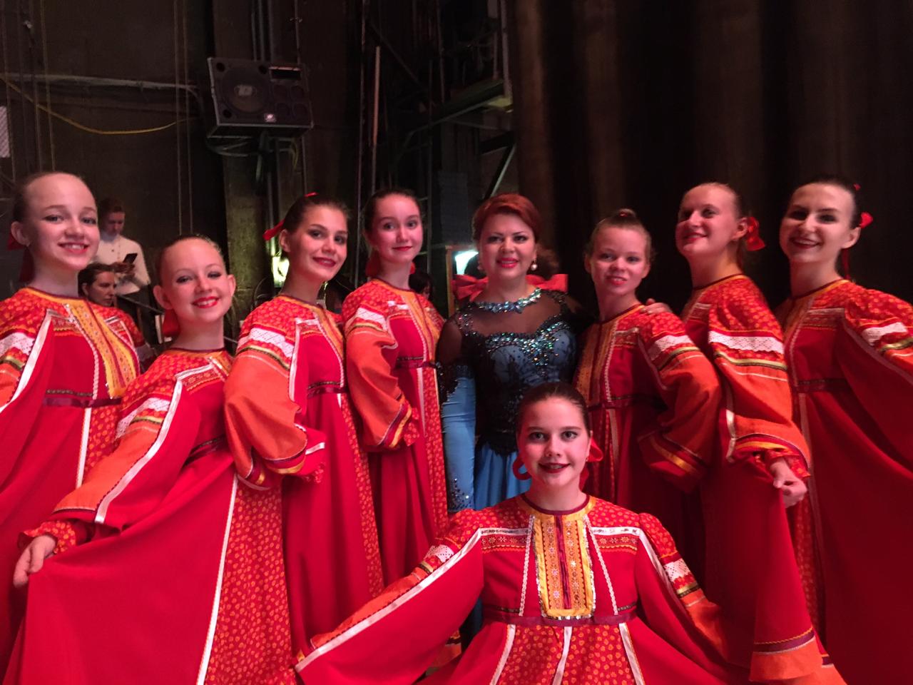 Юные артисты из Московского выступили на праздничном концерте
