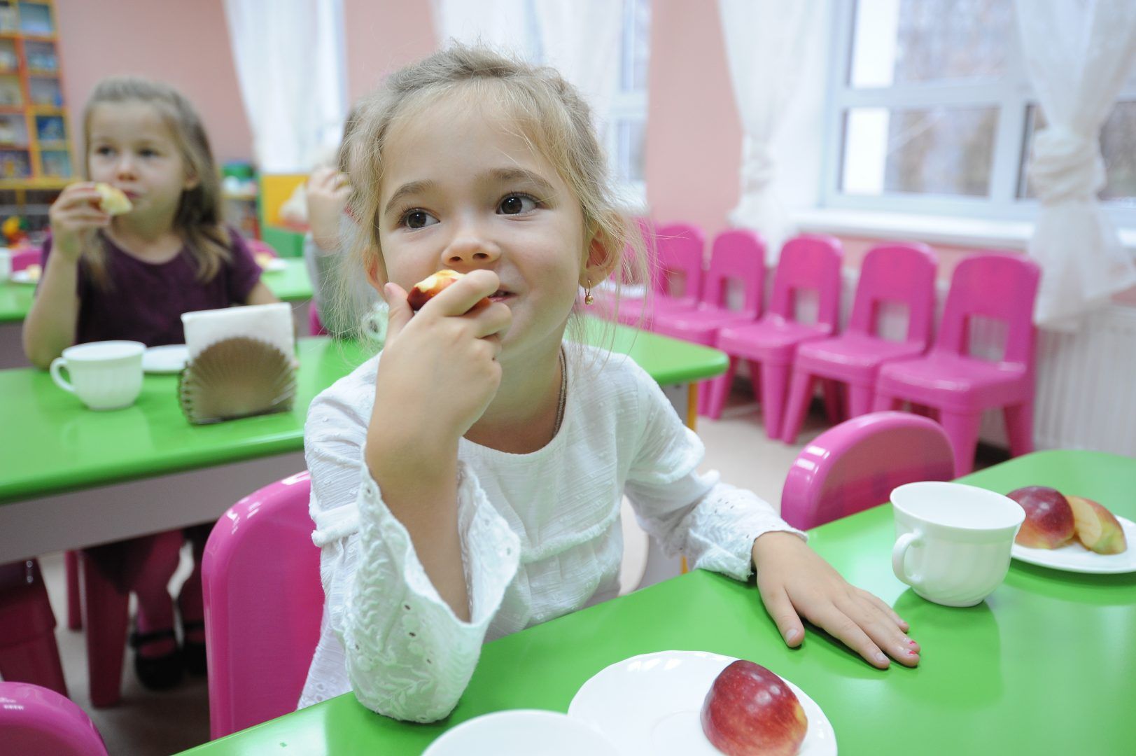Новые школы и детсады в Новой Москве смогут принять около 9 тысяч детей. Фото: Пелагия Замятина