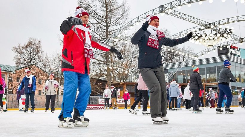 Жители Кокошкина примут участие в заезде на коньках