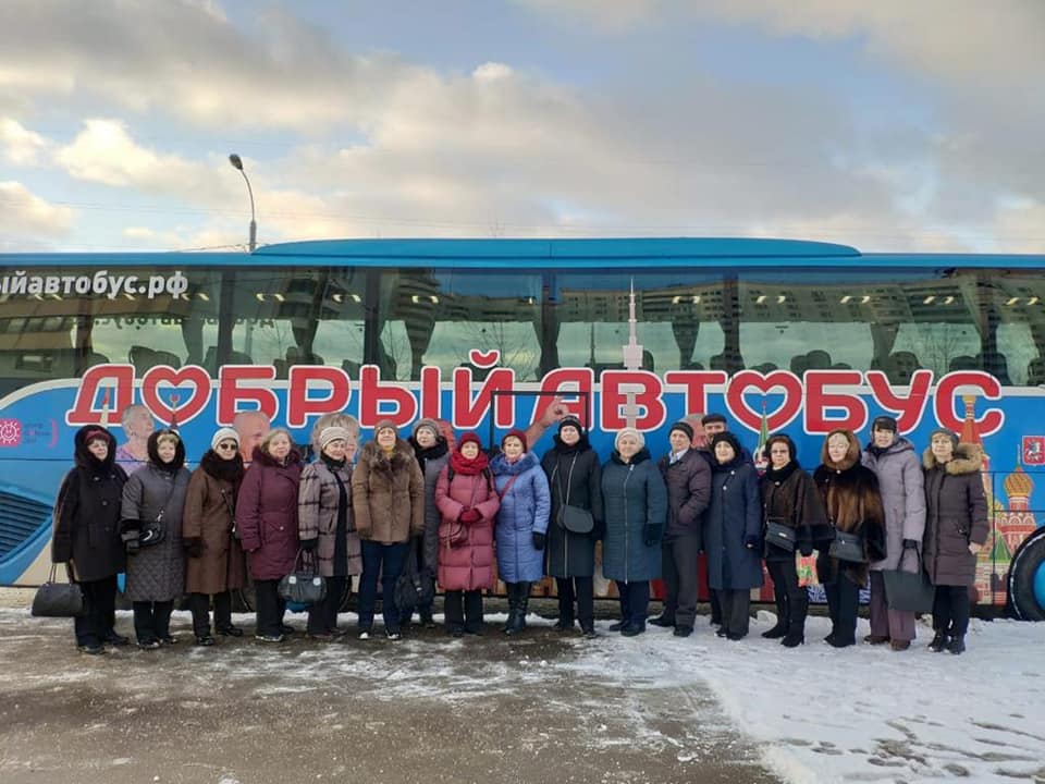 Экскурсионную программу посетили участники проекта «Московское долголетие» из Щербинки