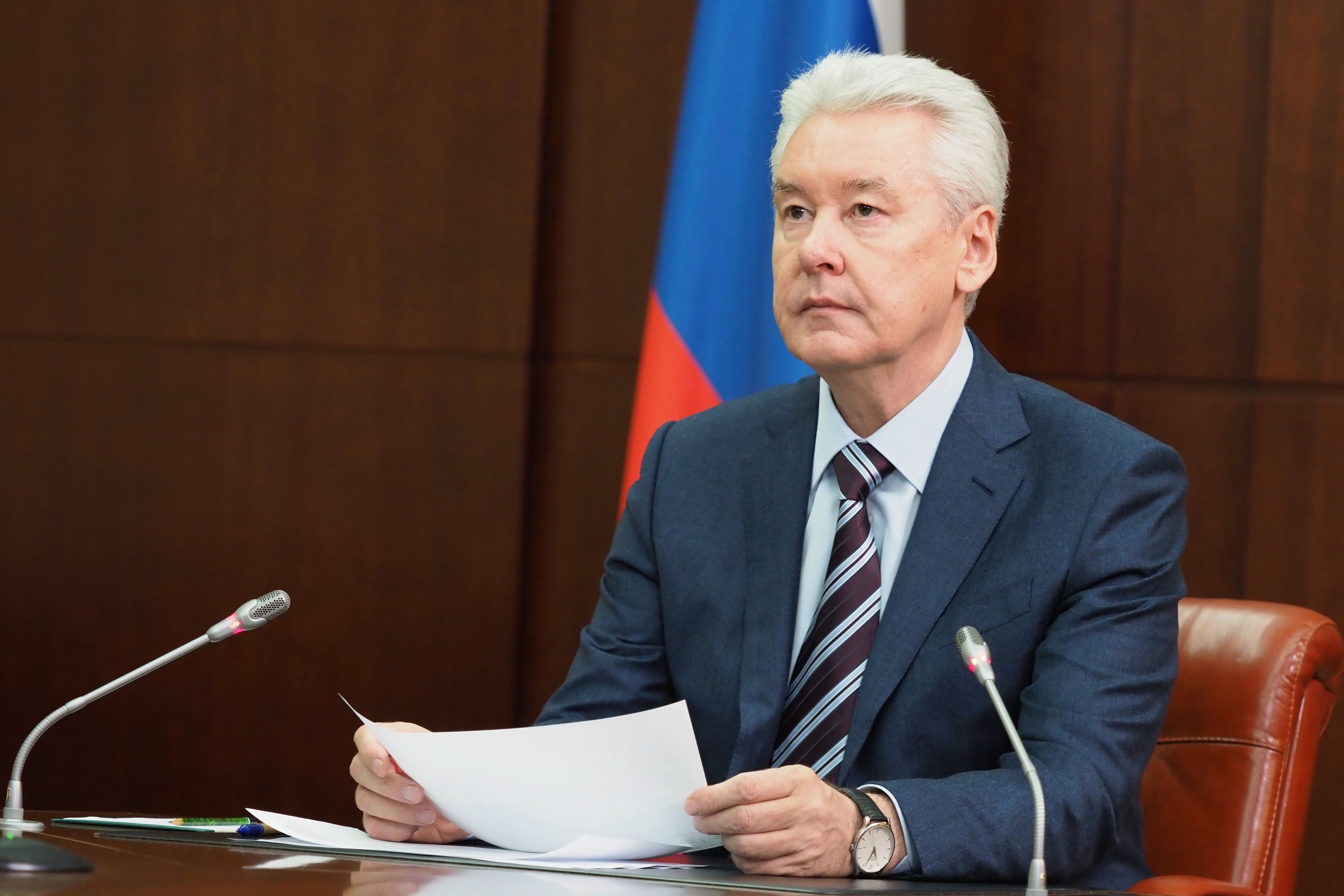 Сергей Собянин поздравил Михаила Мишустина с назначением на должность председателя Правительства России