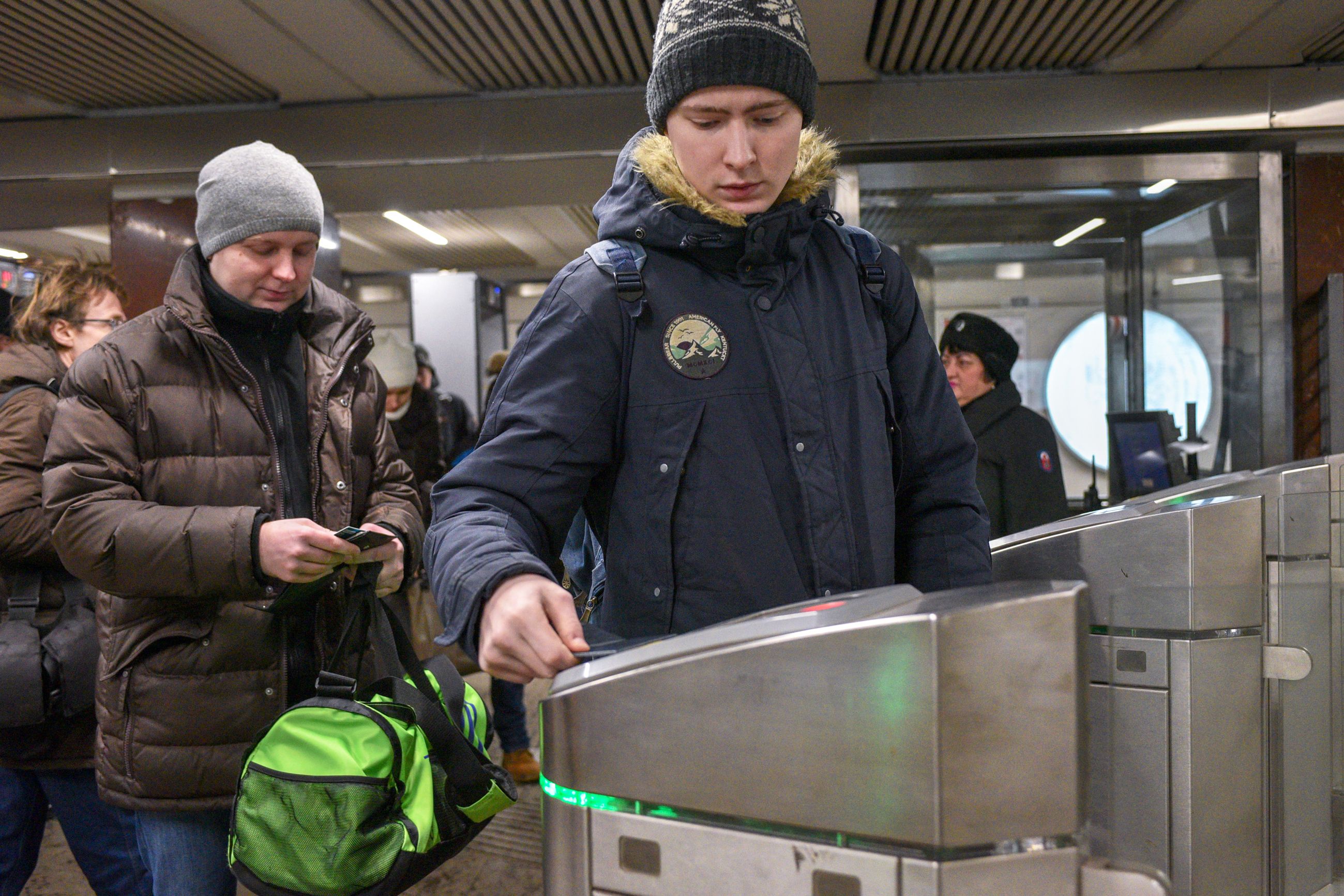 Москвичам рекомендовали воспользоваться общественным транспортом. Фото: Пелагия Замятина