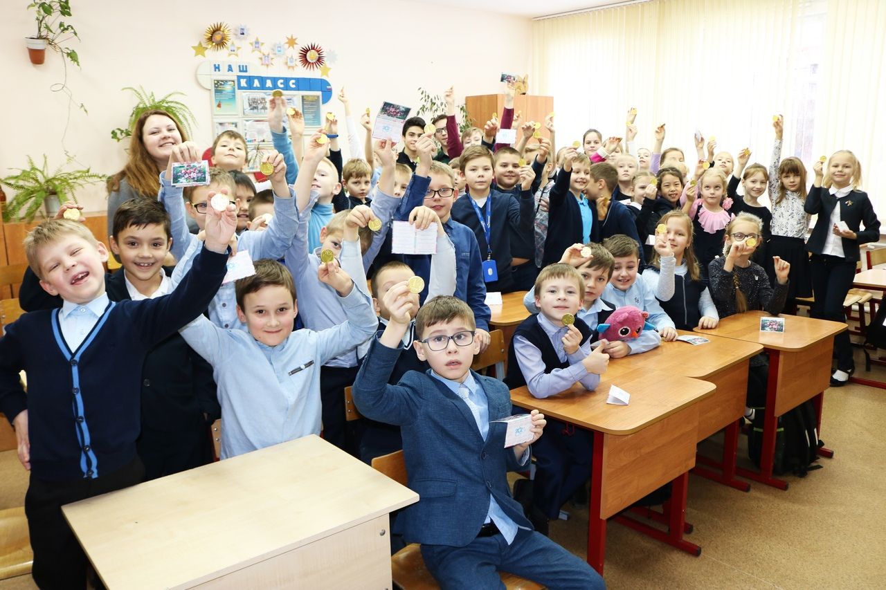 Активисты Молодежной палаты Рязановского провели занятие для школьников
