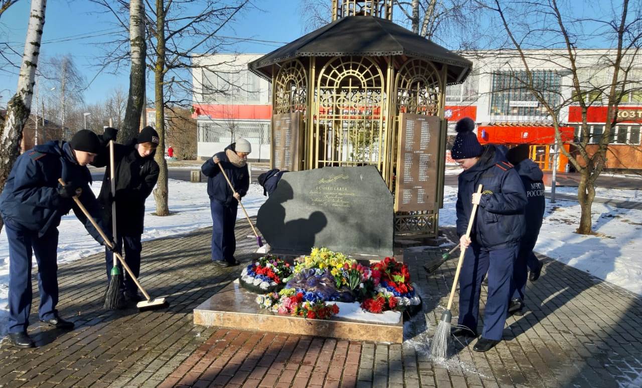 Акция по сохранению памятников прошла в Кленовском