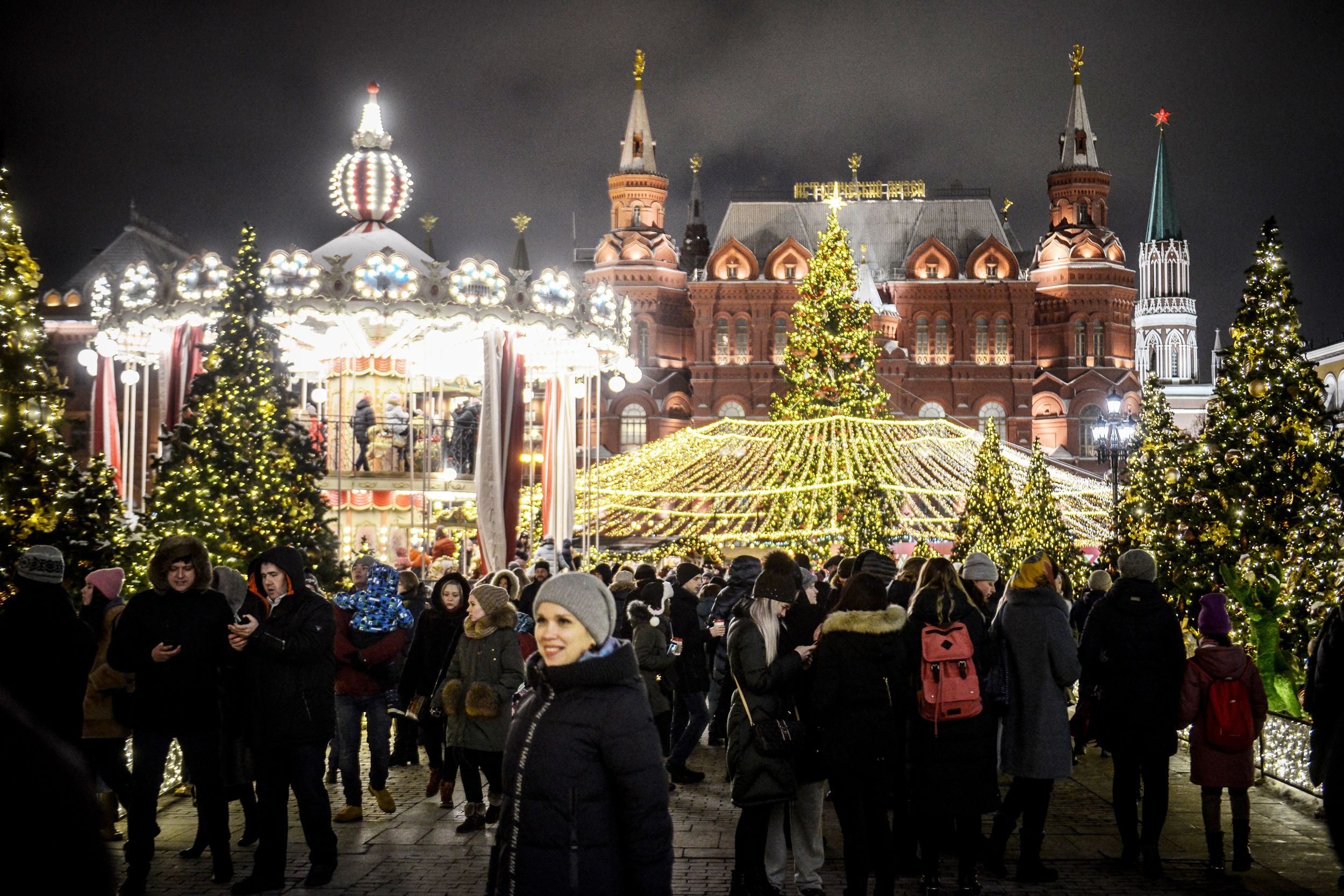 В Москве завершился самый масштабный зимний фестиваль Европы «Путешествие в Рождество». Фото: Наталья Феоктистова