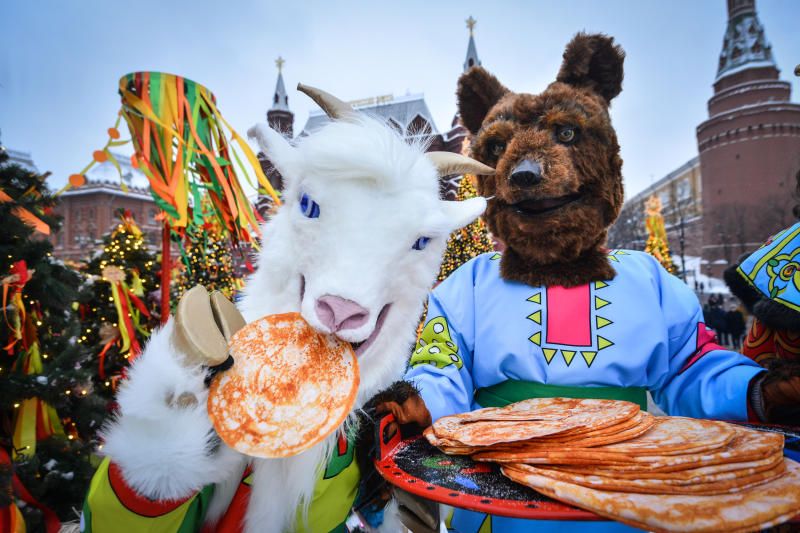 Москвичей пригласили на масленичный карнавал. Фото: Наталья Феоктистова
