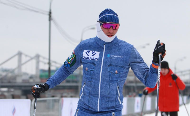 Лыжник из Кленовского стал бронзовым призером соревнований. Фото: Наталия Нечаева, «Вечерняя Москва»