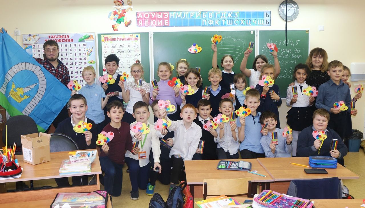 Активисты Молодежной палаты из Рязановского провели мастер-класс для детей